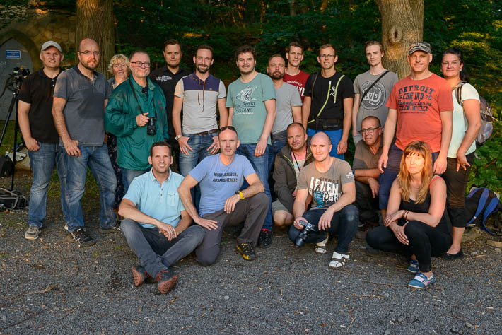 Gruppenfoto Usertreffen mit Stephan Wiesner in Wernigerode