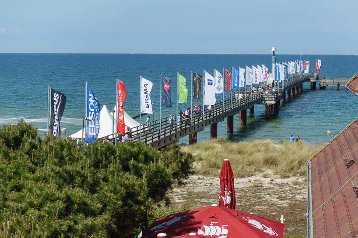 Seebrücke Zingst zum Umweltfotofestival horizonte zingst 2017