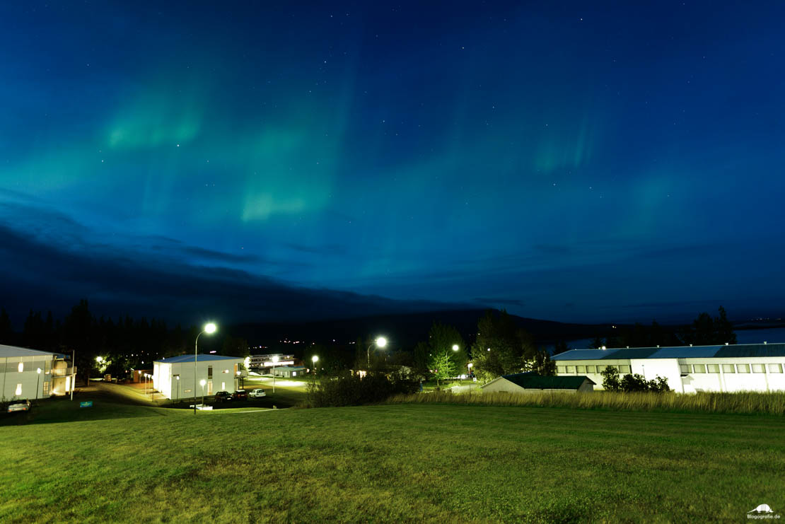 island - polarlichter