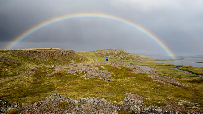 island - regenbogen