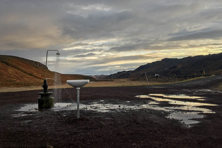 island waschbecken dusche