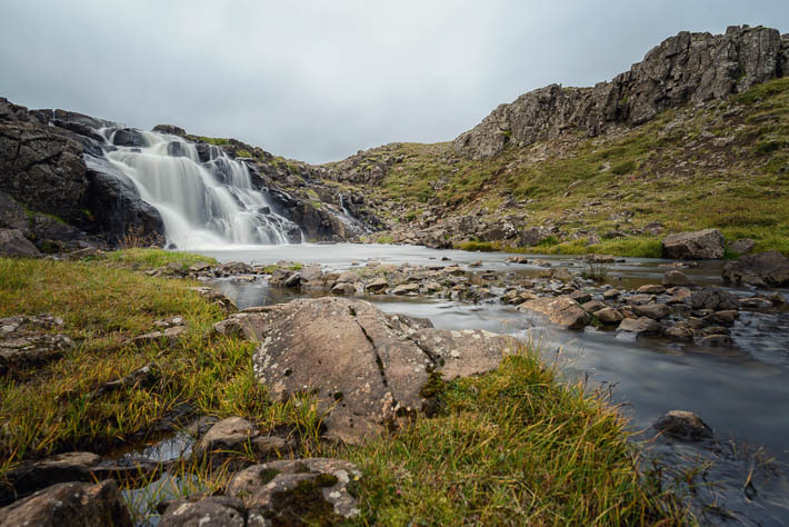 island - wasserfall