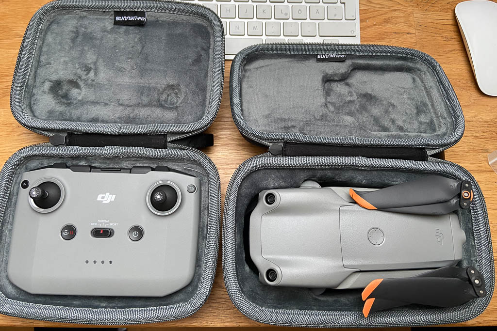 iEago Tasche für Fernsteuerung und DJI Air 2S Drohne
