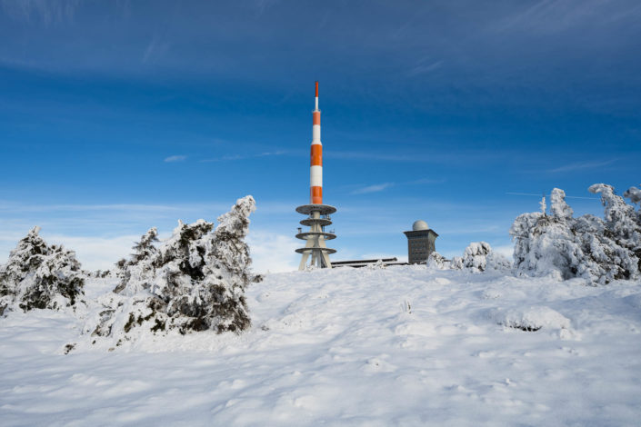Im Winter von Schierke zum Brocken wandern: Fotografieren bei -16° C