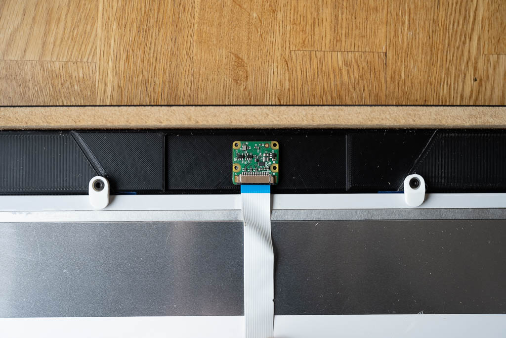 Kamera vom Raspberry Pi im Passepartout