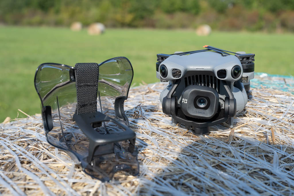 Die Abdeckung vom Gimbal der DJI Mini 5 Pro