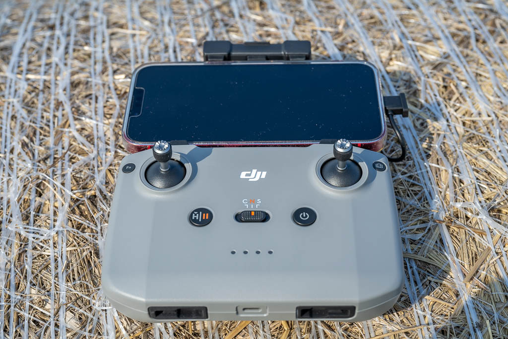 Die RC3-Fernsteuerung mit Smartphone