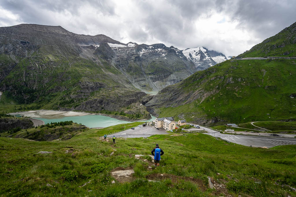 Ankunft an der Großglockner-Hochalpenstraße beim Glocknerhaus