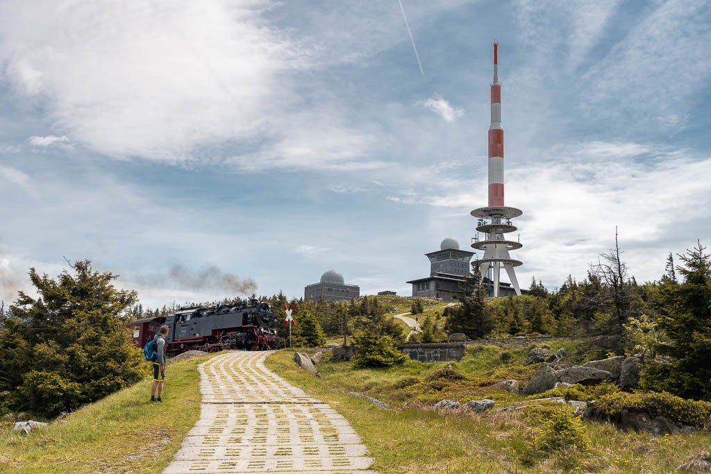 Wanderung auf den Brocken als Training für die Alpenüberquerung auf dem E5