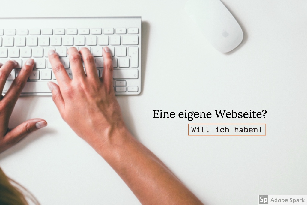 eigene webseite erstellen