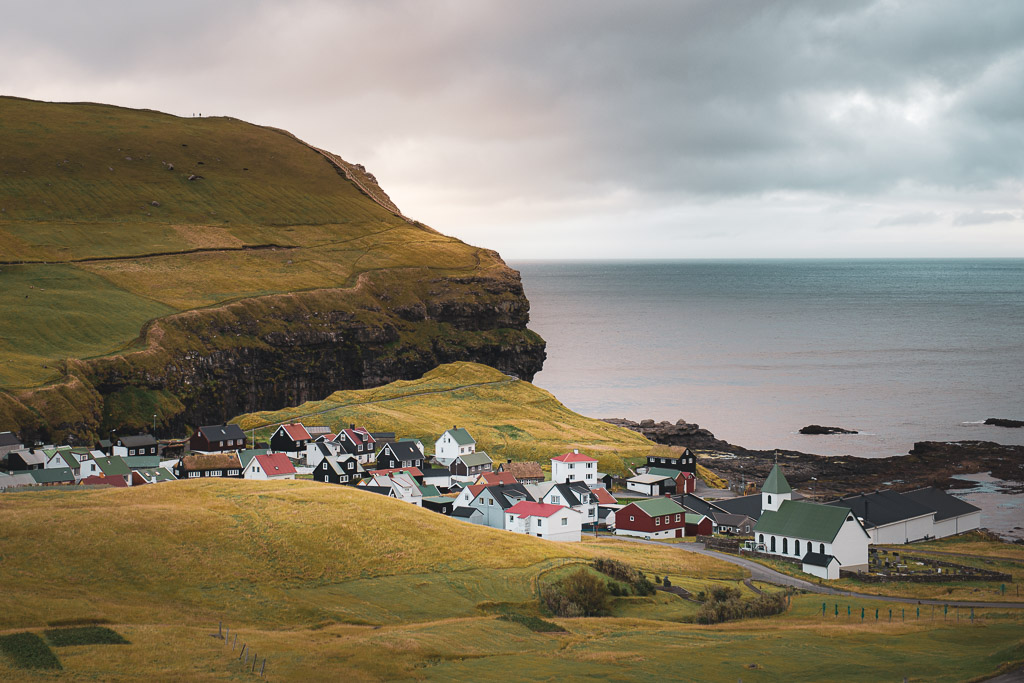 Gjogv auf den Färöer Inseln