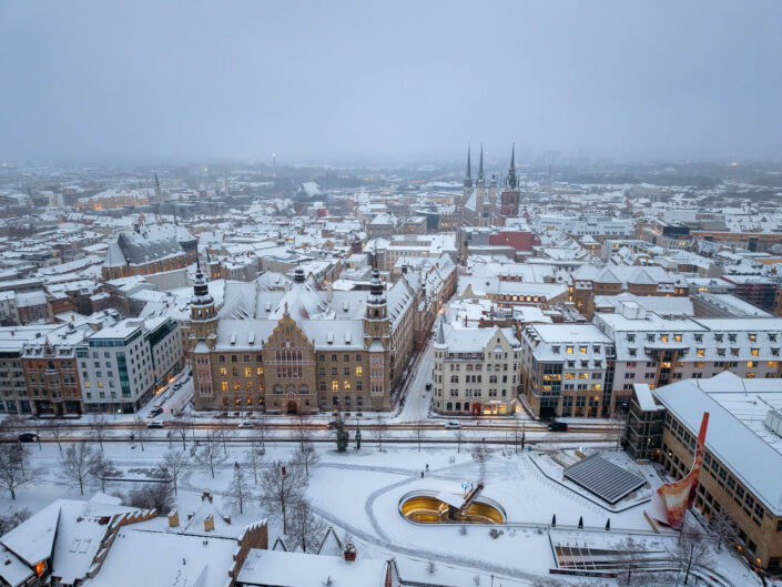 Blick zum Landgericht