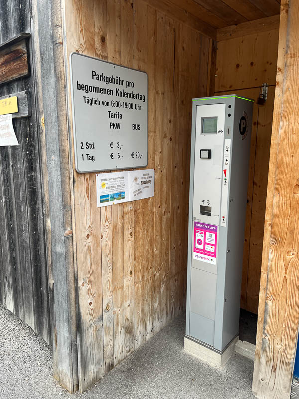 Parkautomat Mundestadl