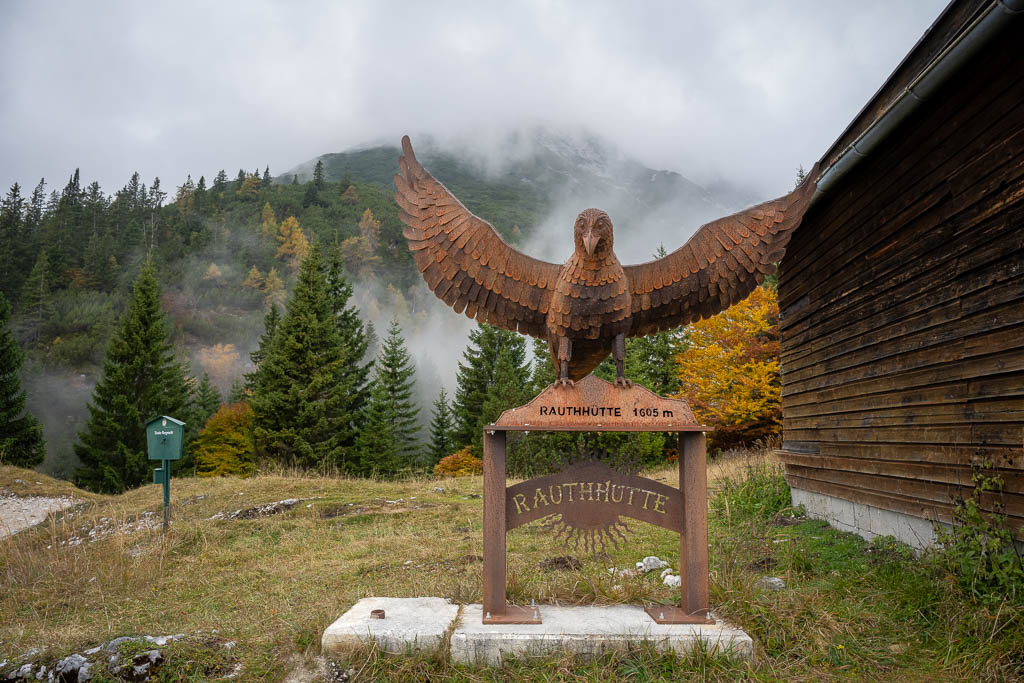 Der Adler an der Rauthhütte
