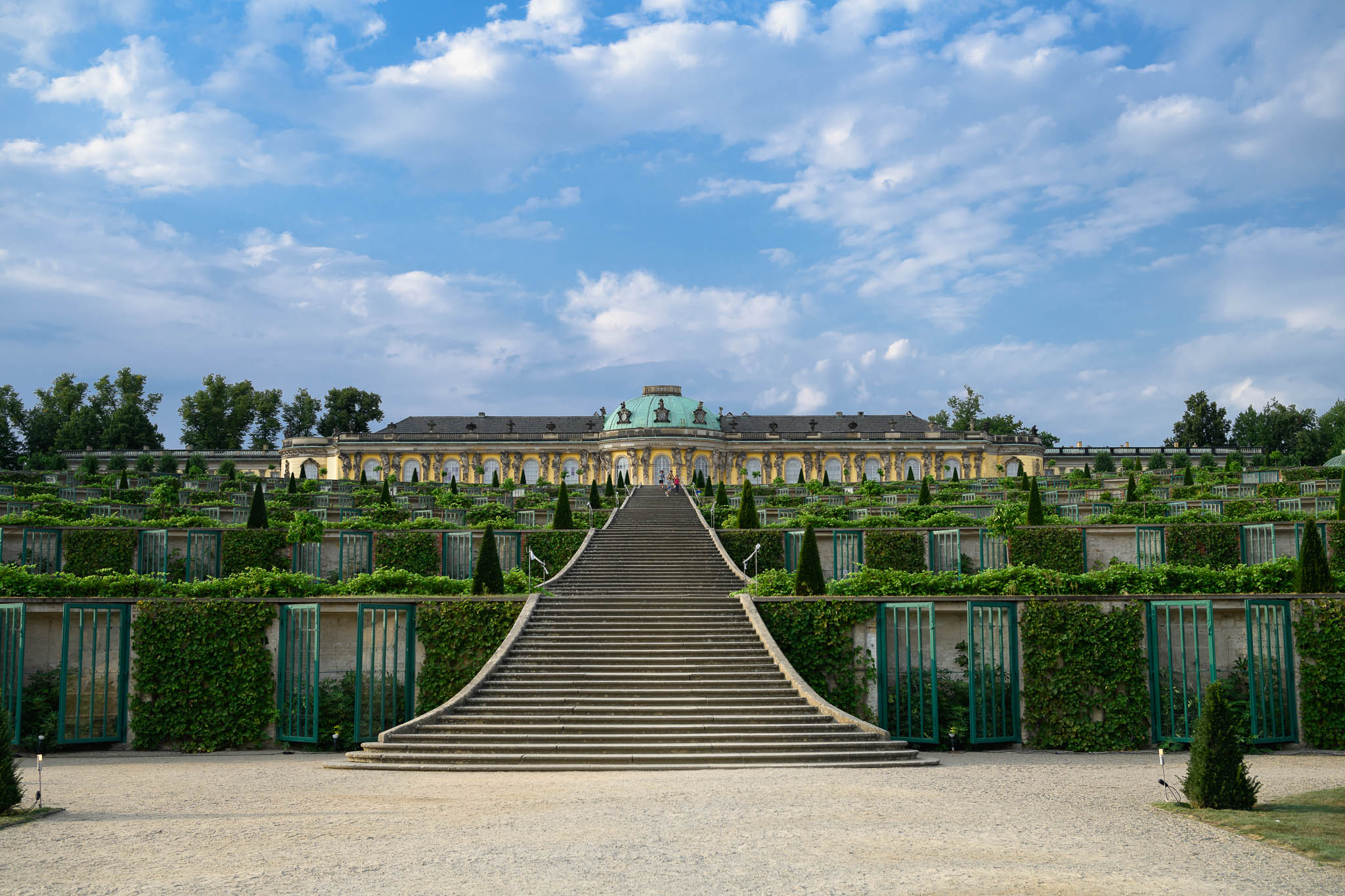 Schloss Sanssouci, aufgenommen mit dem Nikkor Z 40 mm f/2