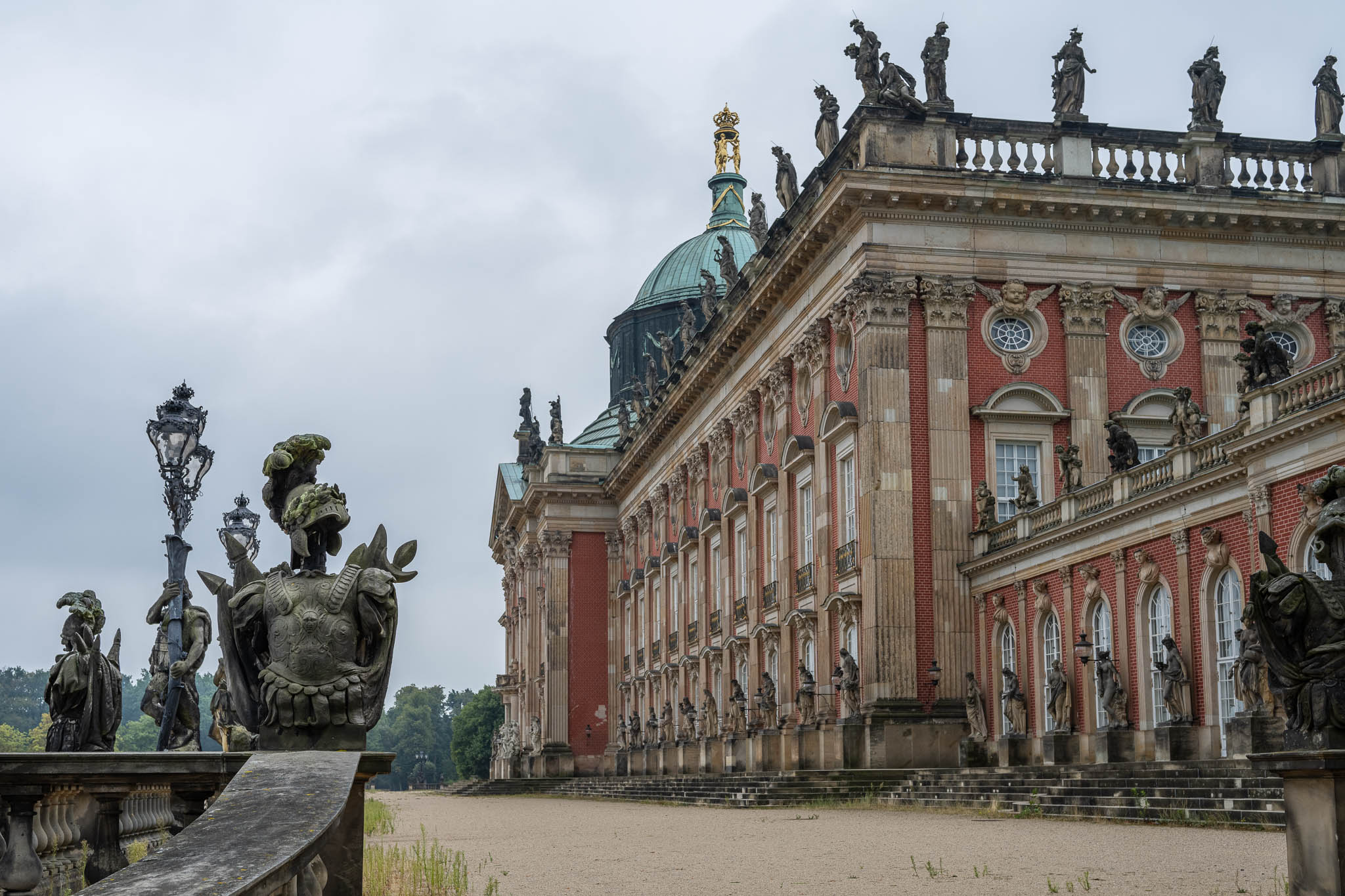 Das Neue Palais in Potsdam, aufgenommen mit dem Nikkor Z 40 mm f/2