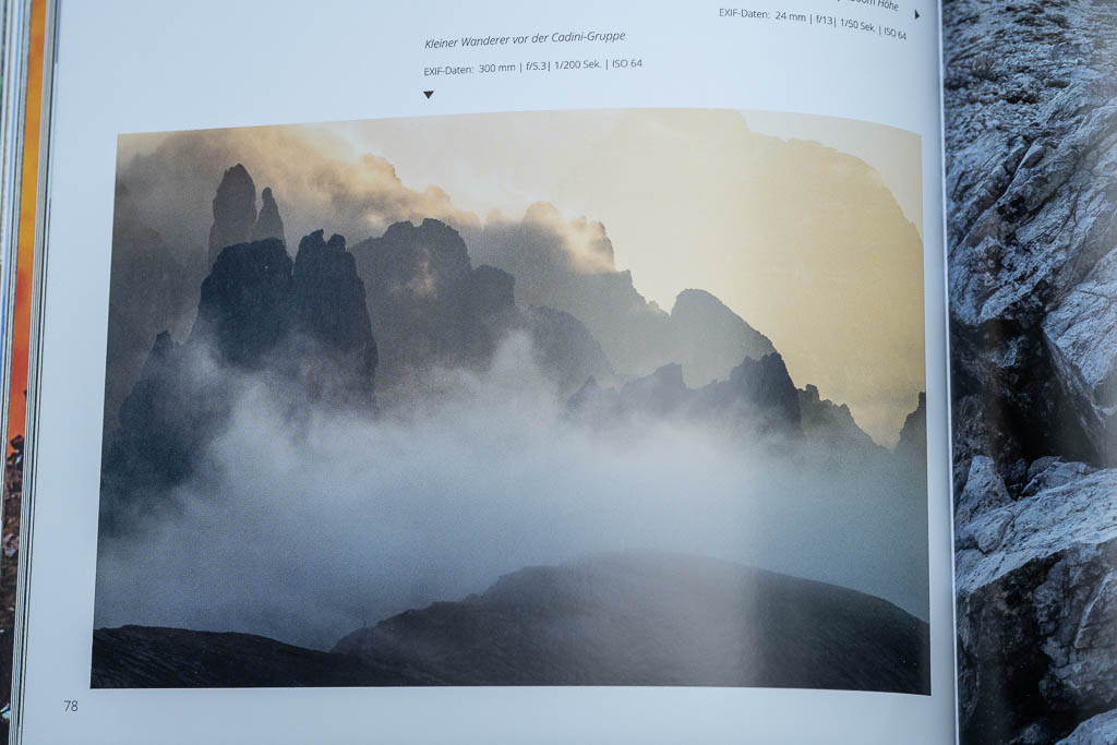Bergpanoramen in den Dolomiten