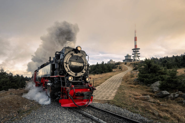 Harzer Schmalspurbahn am Brocken
