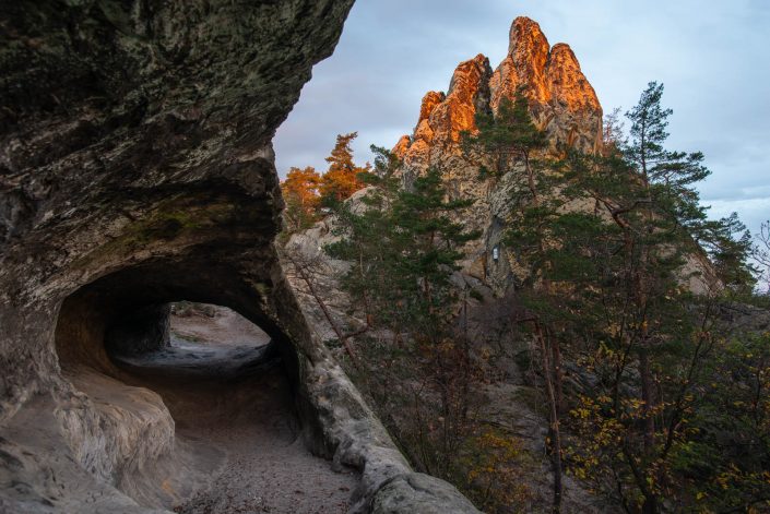 Sonnenaufgang mit Alpenglühen am Hamburger Wappen bei Timmenrode