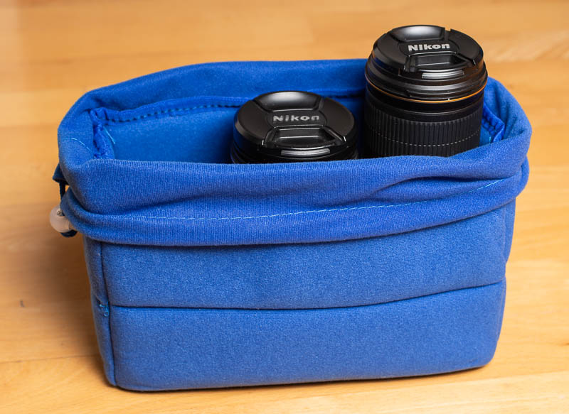 Yimidear - Kamera-Schutztasche als Inlet mit Objektiven